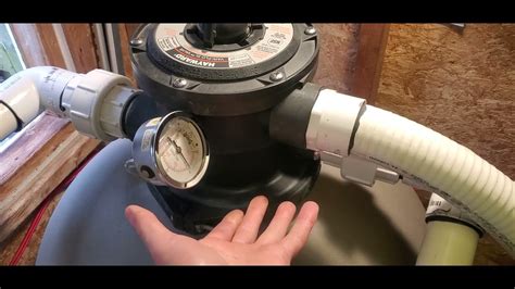 top of sand filter leaking|Leak between top of sand filter & multi